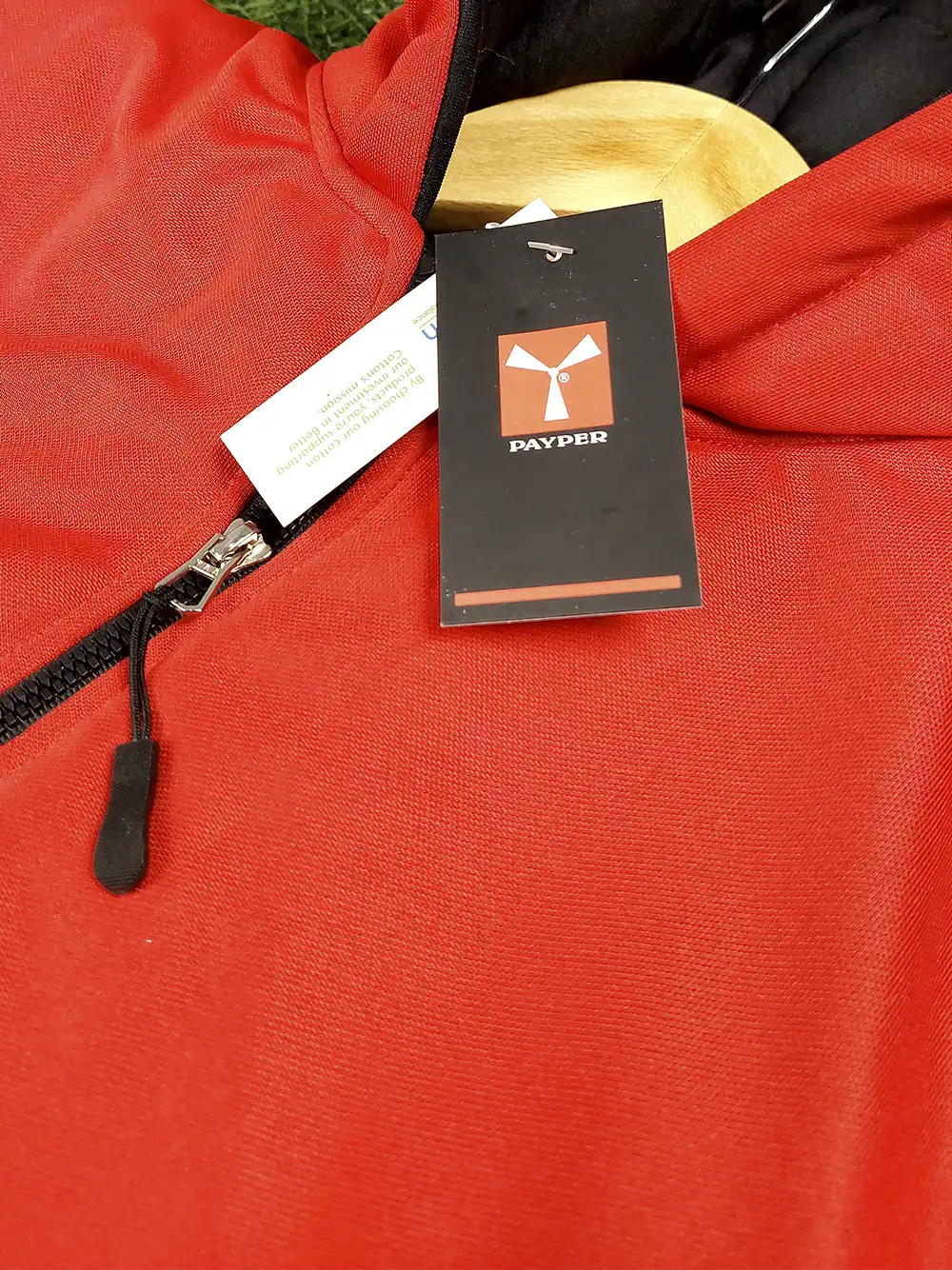 Payper Zipper Winter Jacket For Men-Red & Navy-PH04