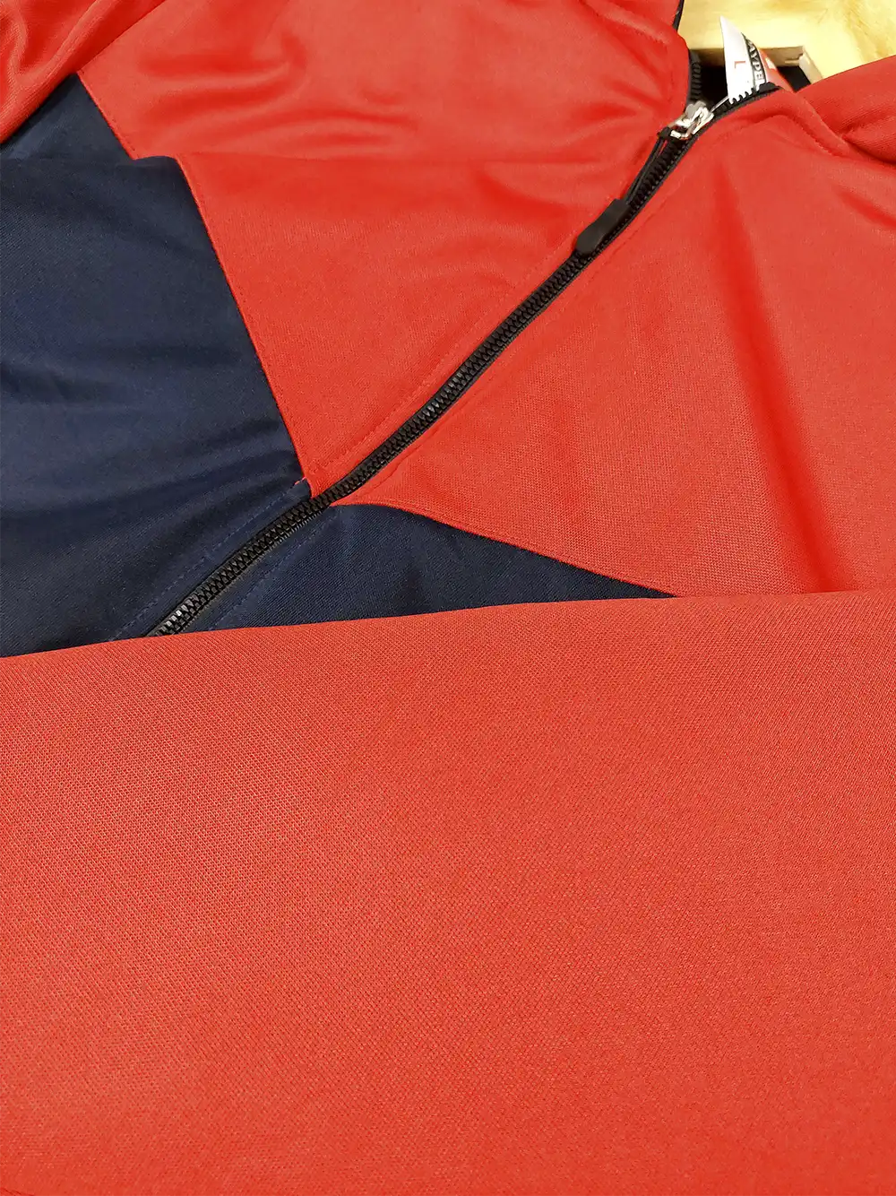 Payper Zipper Winter Jacket For Men-Red & Navy-PH04