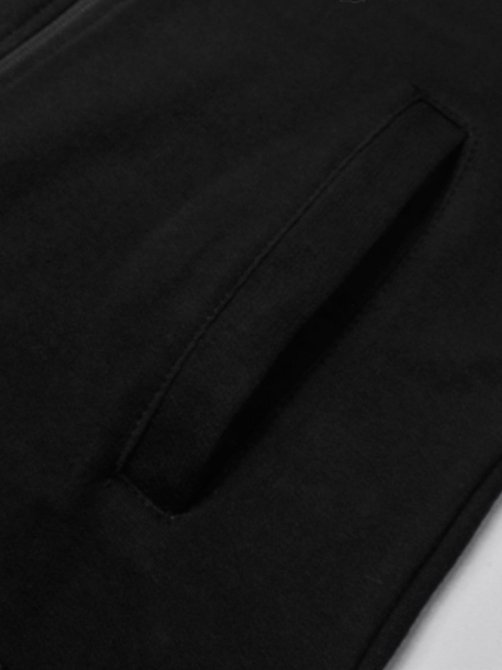 Louis Vicaci Fleece Zipper Tracksuit For Ladies-Black with Parrot Stripe-BR368