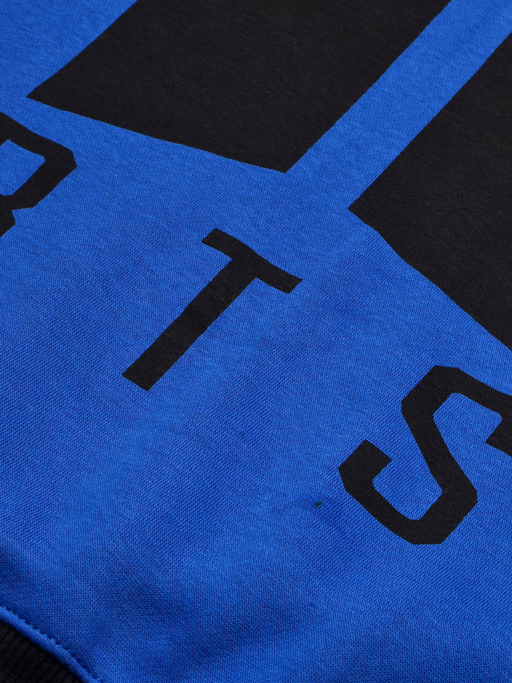 BTS Fleece Tracksuit For Kids-Dark Blue with Black-BR878