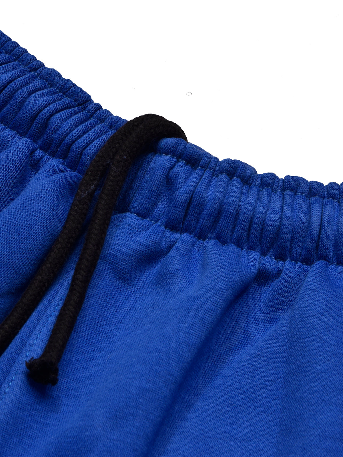 BTS Fleece Tracksuit For Kids-Dark Blue with Black-BR878