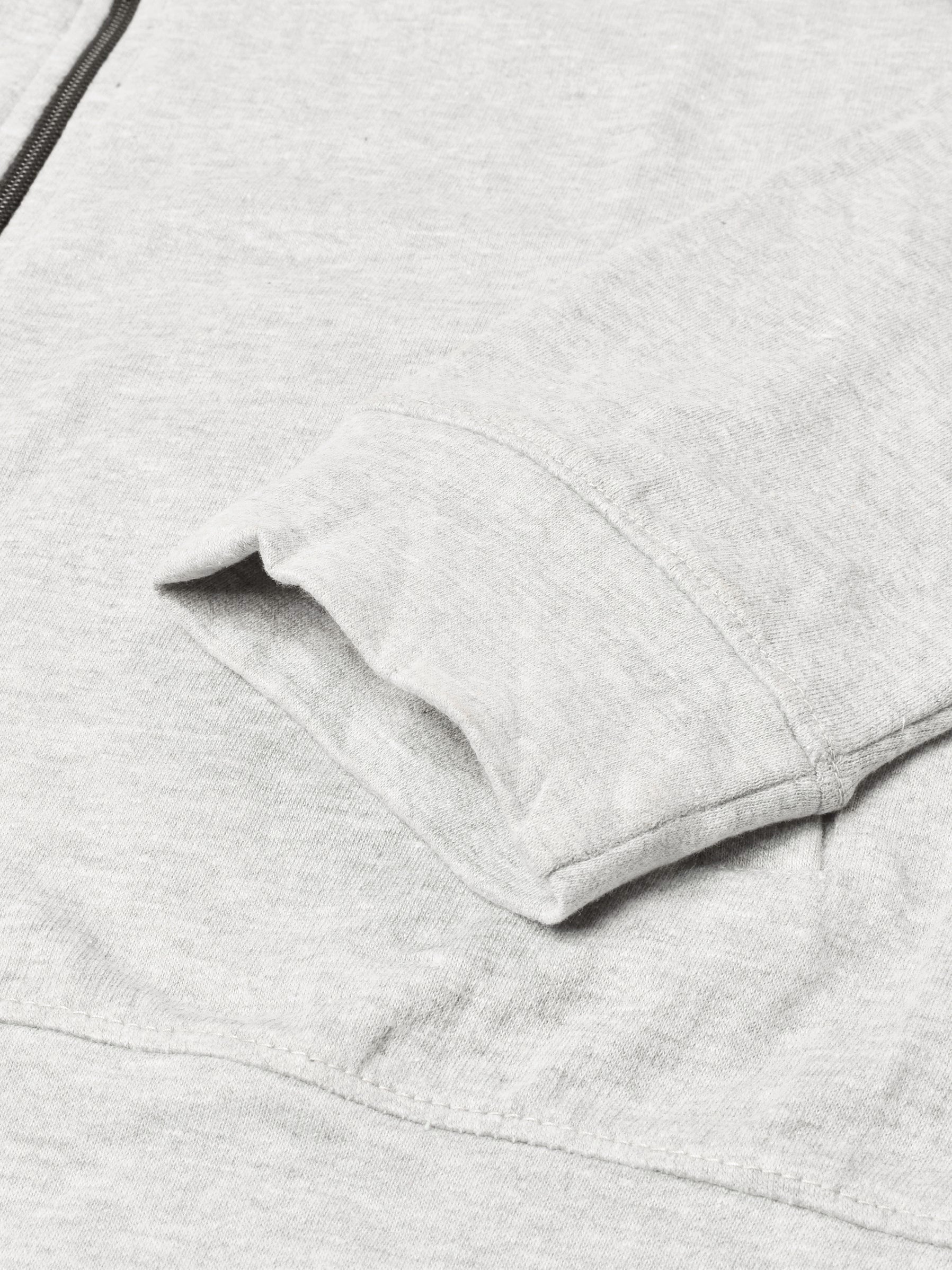 Louis Vicaci Fleece Zipper Tracksuit For Men Off-White Melange-RT2126