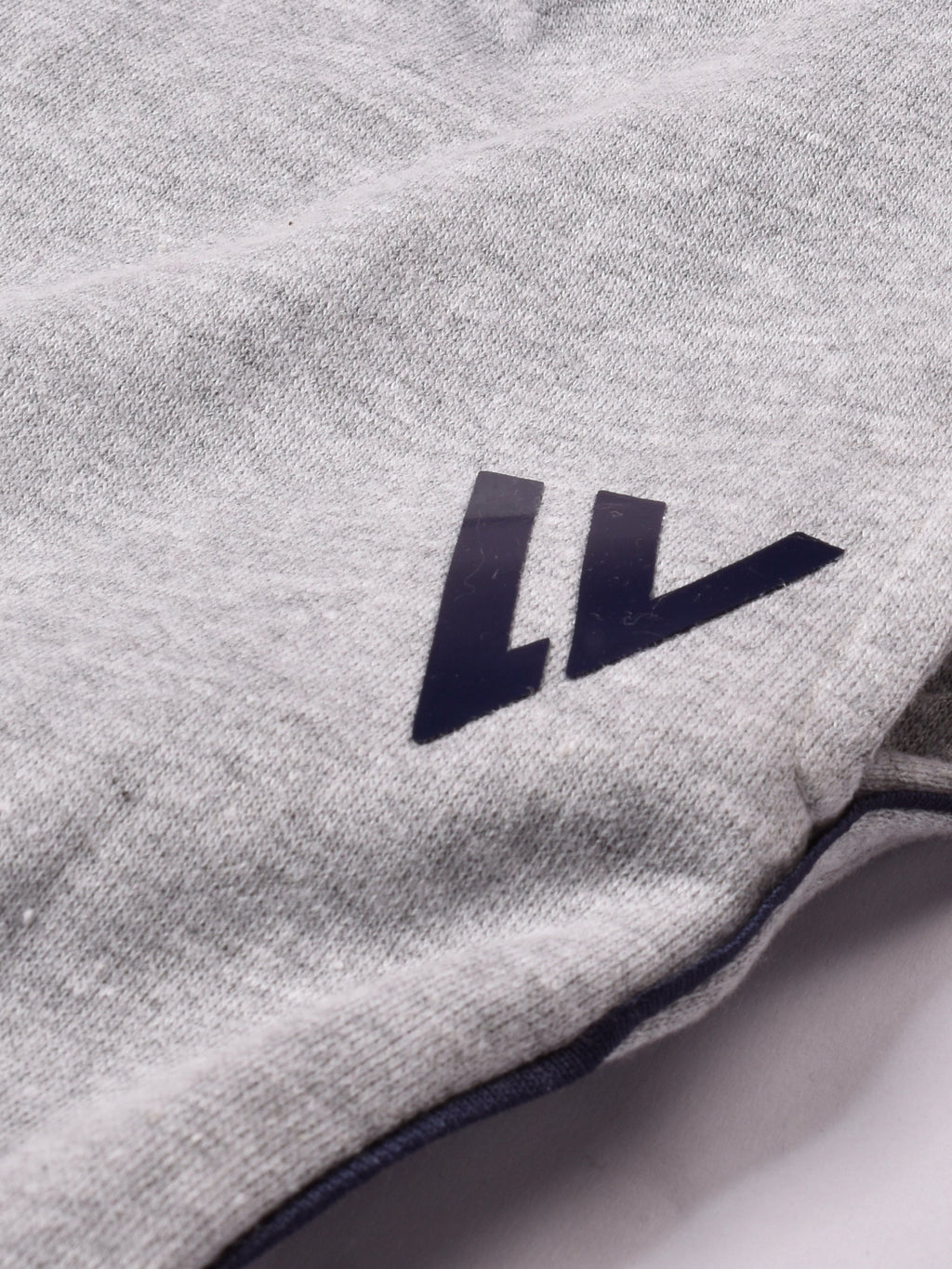 Louis Vicaci Fleece Zipper Tracksuit For Men-Grey Melange-RT1351