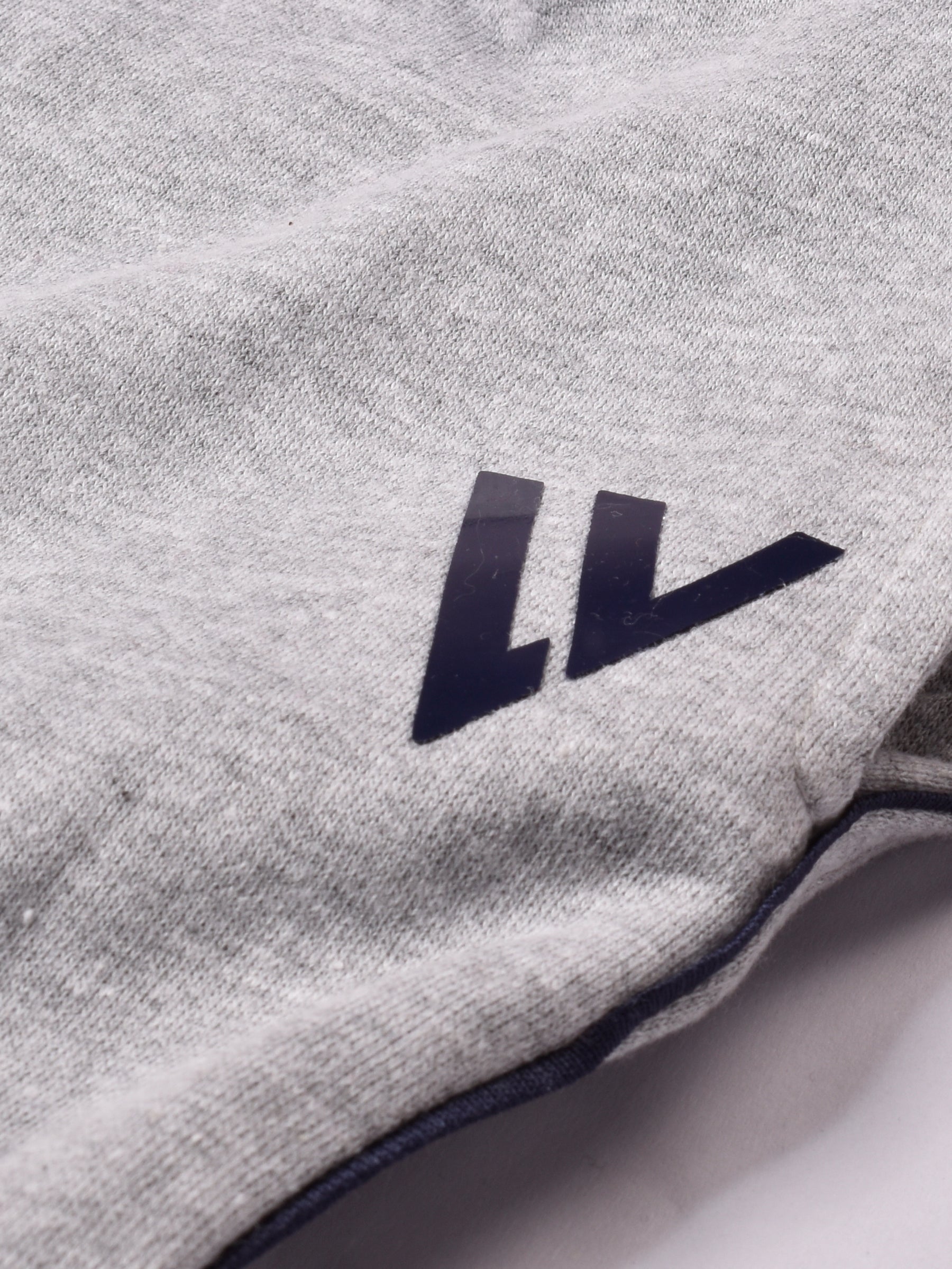 Louis Vicaci Fleece Zipper Tracksuit For Men-Grey Melange-RT1351