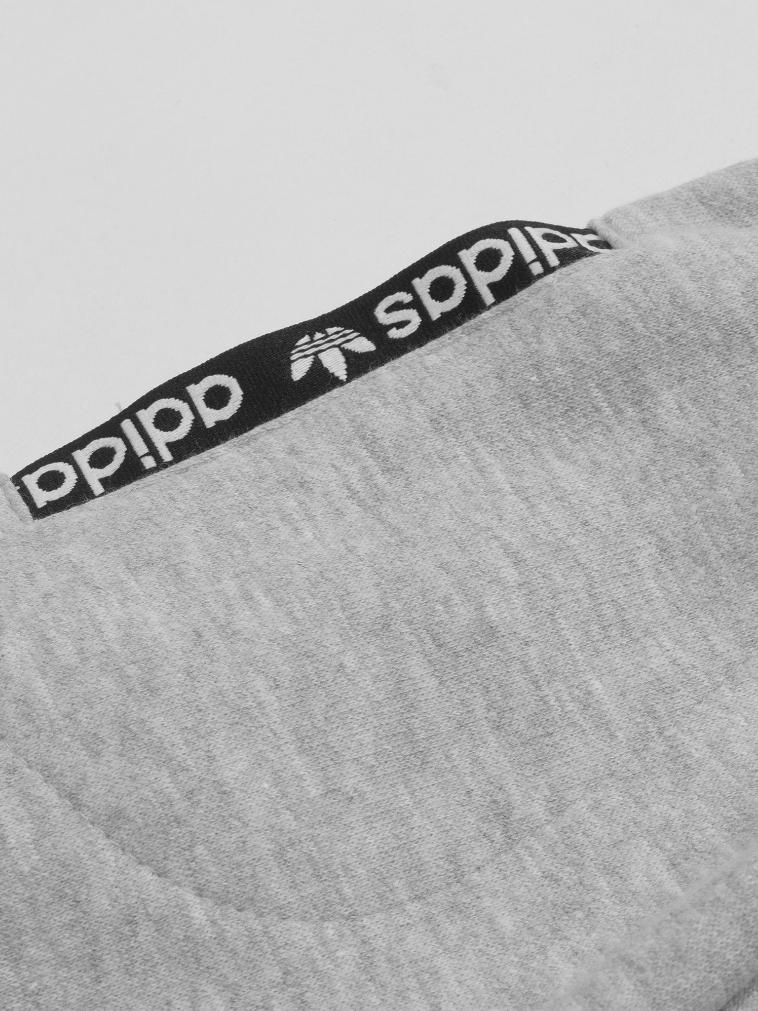 ADS Fleece Slim Fit Jogger Trouser For Kids-Grey Melange-RT2165