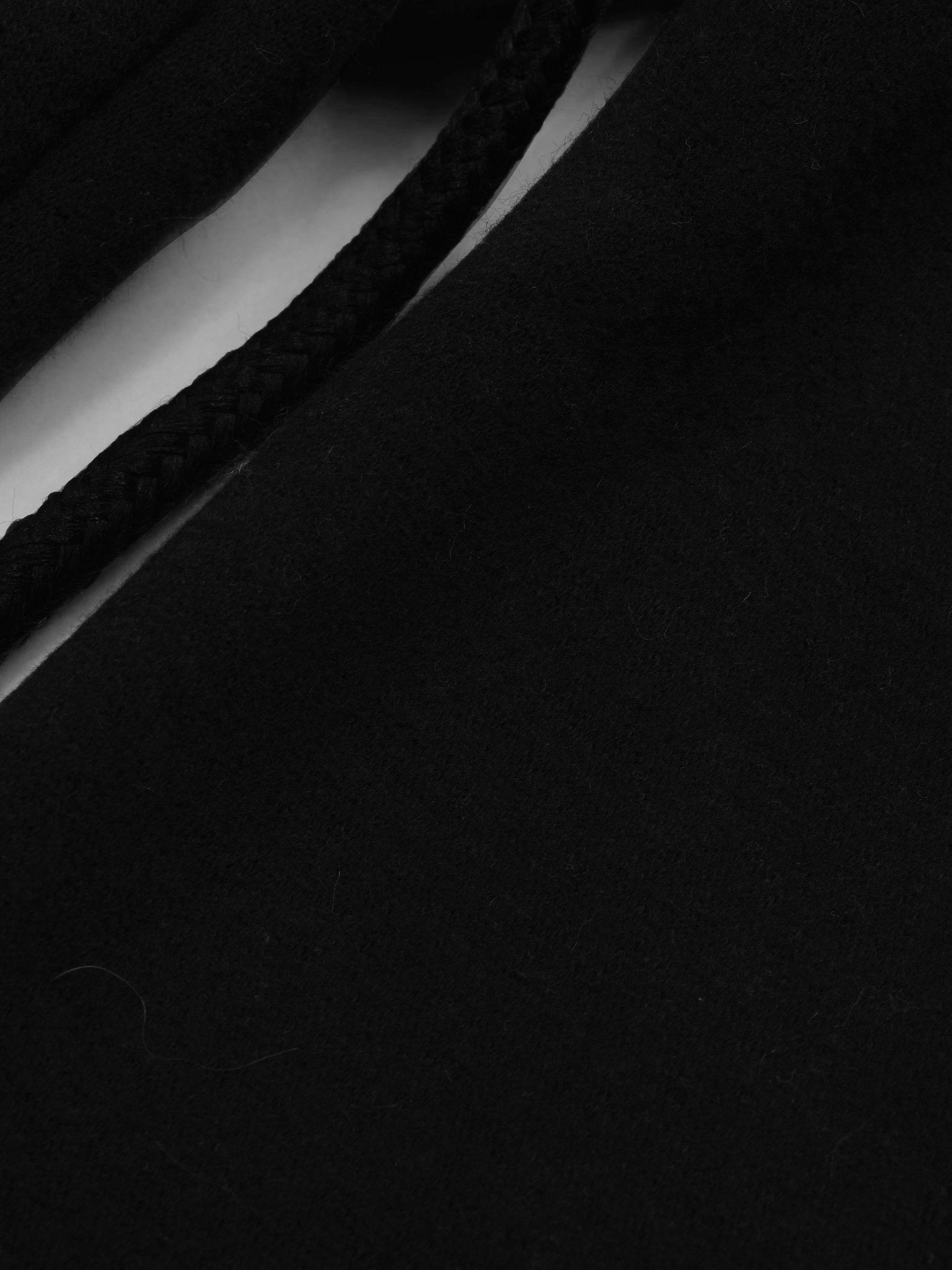 ADS Fleece Slim Fit Jogger Trouser For Kids-Black-Rt2170