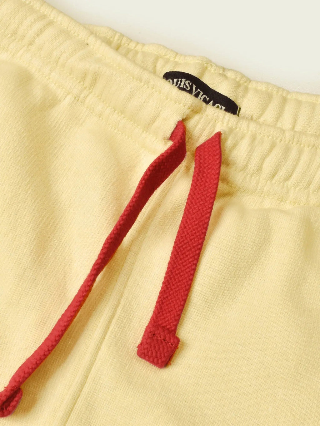 Louis Vicaci Fleece Zipper Tracksuit For Ladies Yellow with Navy-Stripe-SP292/RT2127
