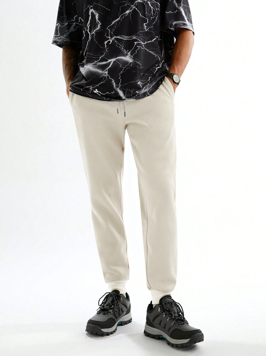 NXT Fleece Jogger Sweatpant For Men-Bieg-BR14543