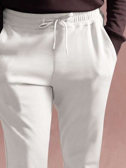 NXT Fleece Jogger Sweatpant For Men-Light Wheat-BR14553